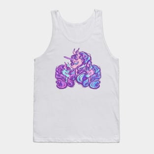 Mother of Twins Unicorn (Girl and Girl) Tank Top